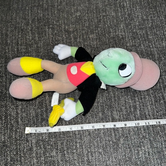 Vintage 1980s Disney Store Exclusive Original Jiminy Cricket Plush Stuffed Toy - Picture 13 of 14